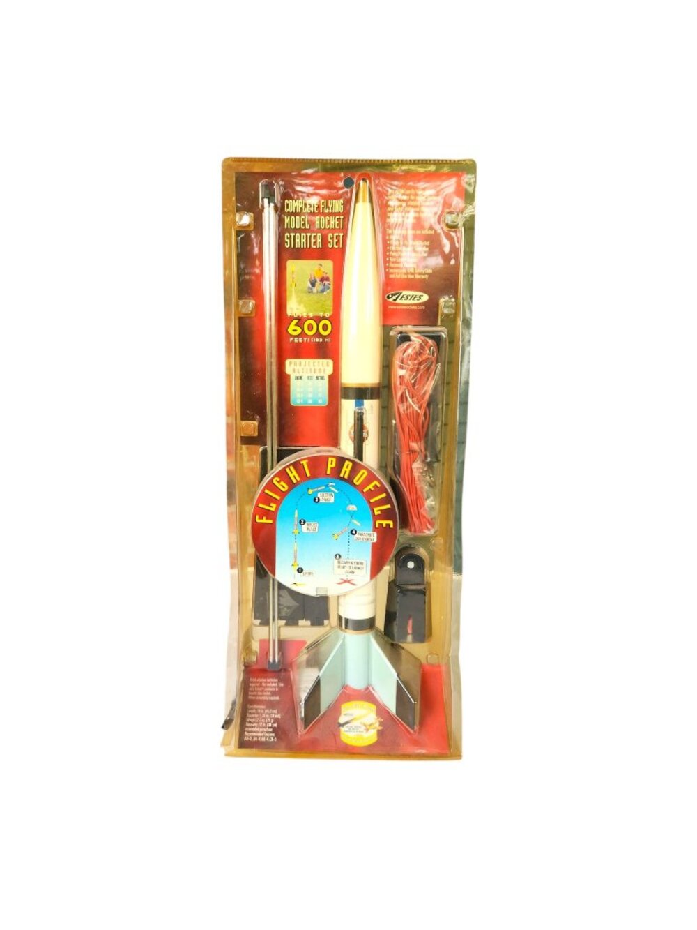 Vintage Estes 2003 Flying Model Rocket Starter Set U.S.A Rocket Model #EST 1827